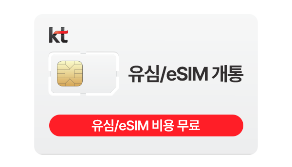 KT 유심/eSIM 개통